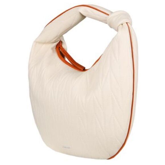 Matmazel cream colored texture purse - Picture 3 of 9